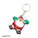 Cute Christmas Keychain Cartoon Snowman Keychain Attachments
