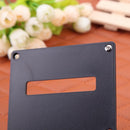 PVC Pickguard Tremolo Cavity Backplate for Electric Guitar Accessory(Black)