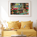 5D Diamond Painting Full Round Drill Text Picture of Rhinestone