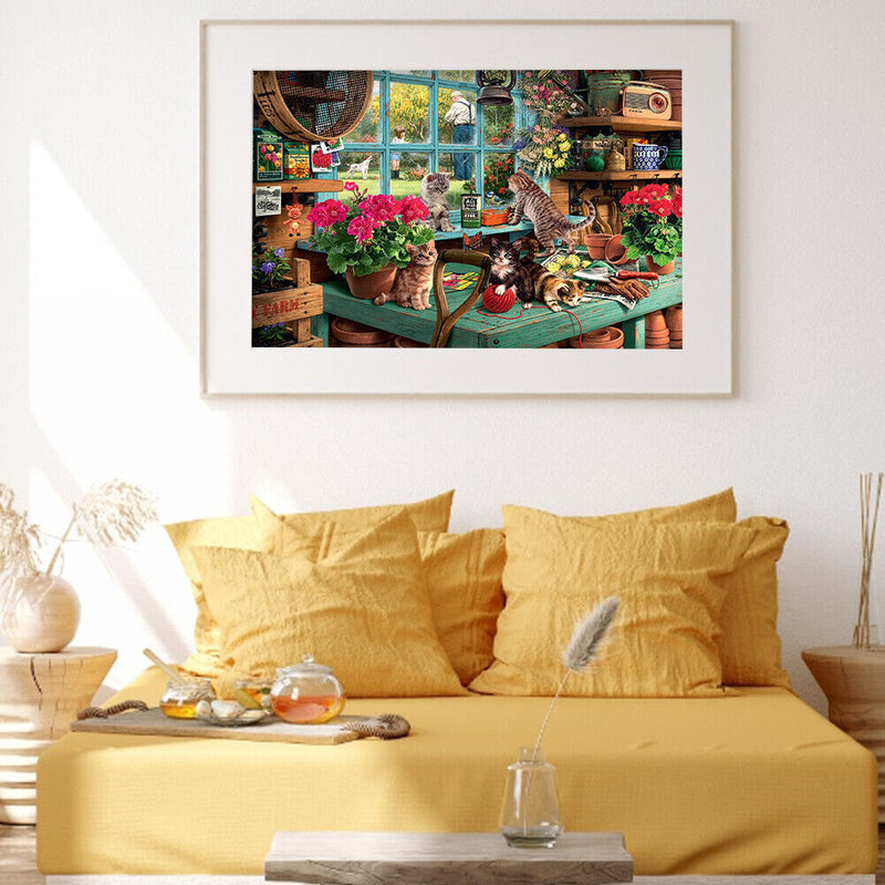 5D Diamond Painting Full Round Drill Text Picture of Rhinestone