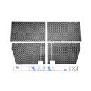 Metal Car Door Armor Anti-skid Plate for TRAXXAS TRX-4 Defender 1/10 RC Crawler