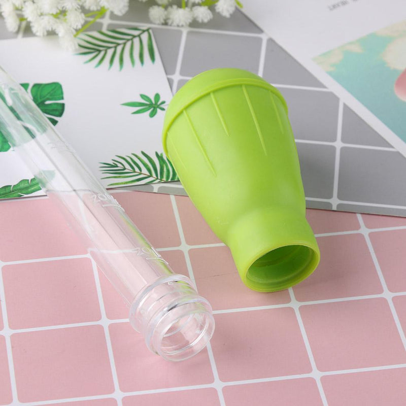 Manual Suction Pipe Pump Aquarium Fish Tank Siphon Cleaning Tools (Green) Newly