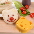 Sandwich Cutter - Cartoon Bear Shape Bread Sandwich Mold Cutters (Yellow) Newly