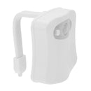 LED Toilet Backlight Body Sensor Hanging Toilet Seat Night Light (16 Color)