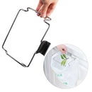 Storage Holder Garbage Bags Garbage Storage Cabinet Door Hanging Trash Rack