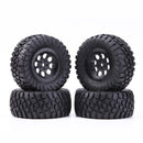 4pcs 107mm Rim Tire Upgrade Parts Rc Rim Tyre for 1/10 Traxxas Slash Hsp Hpi