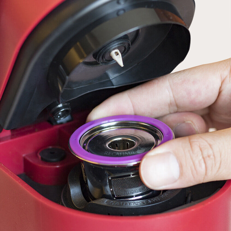 Stainless Steel Coffee Capsule Cup Reusable K Cup for Keurig 2.0/1.0 (B)