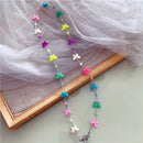 Heart Beaded Sunglasses Chain Eyeglass Strap Face Lanyard Beaded Glasses Chains