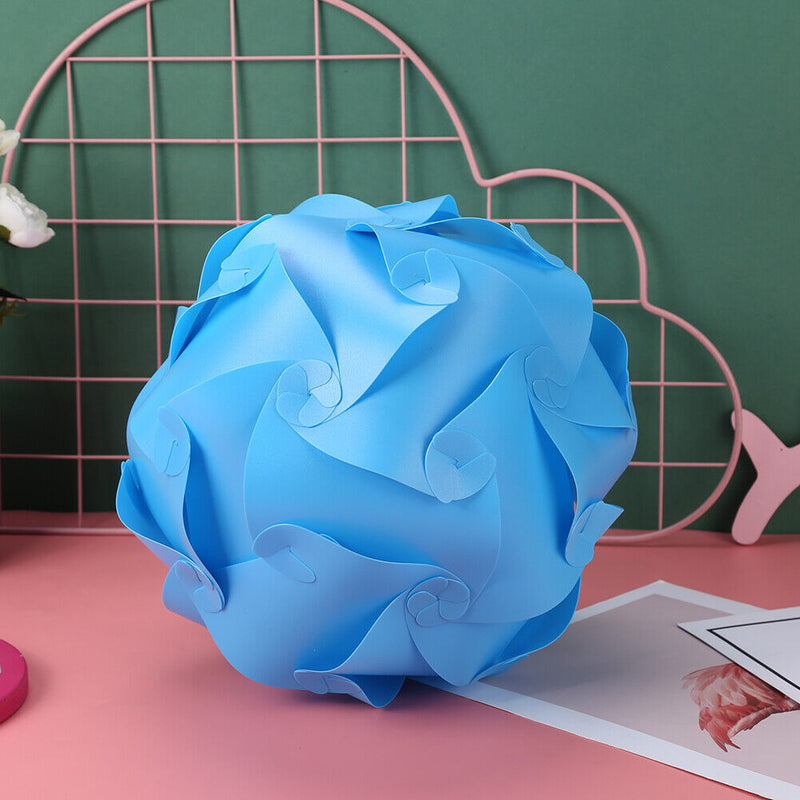 Modern Pendant Lights Bedroom Hanging Lamp Nordic Lampshade Holder (Blue) Newly