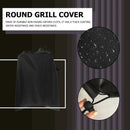 Round BBQ Grill Cover, Waterproof Barbecue Oven Protector (86 X 36cm) Newly