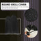 Round BBQ Grill Cover, Waterproof Barbecue Oven Protector (86 X 36cm) Newly