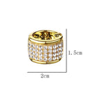 9 PCS Punk Woman Crystal Elastic Hair Ring Ponytail Holder Headband Hair Cuff