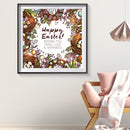 Handmade DIY Full Round Drill Diamond Painting 5D English Letter Poster Kit