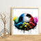 Diamond Painting Hand Hold Football Full Round Drill Picture of Rhinestone Kit