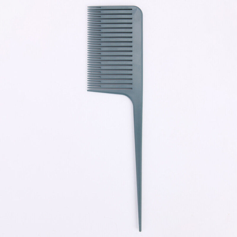 Plastic One-Way Hair Dyeing Tail Comb Professional Hairdressing Highlight Bru