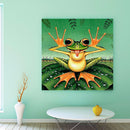 Full Drill Diamond Painting DIY Happy Frog Rhinestone Picture for Wall Decor