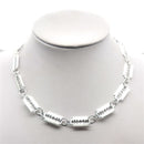 Fashion Men Biker Hip Hop Gothic Rock Barbed Blade Blade Pendant Punk Necklace