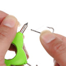 Line Cutter Fast Hook Nail Knotter Fly Fishing Clippers Quick Knot Tying Tool
