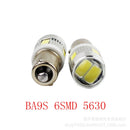 Auto Lamp Car Wedge Side Light 5630 6 SMD BA9S T4W H6W 363  License Plate Bulb