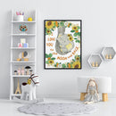 5D Diamond Painting Kit Letters Partial Special Shape Rhinestone DIY Home D