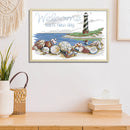 Embroidery DIY Landscape Garden Cross Stitch 14CT Stamped Ornaments Craft Print