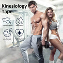 Premium Kinesiology Tape - Waterproof Sweatproof & Breathable Sports Tape