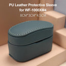 Full Protective Case for Sony WF-1000XM4 Shock Absorbing PU Leather Case Co