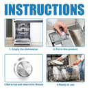 20x Dishwasher Washing Machine Cleaner Tablet Household Kitchen Dish Clean