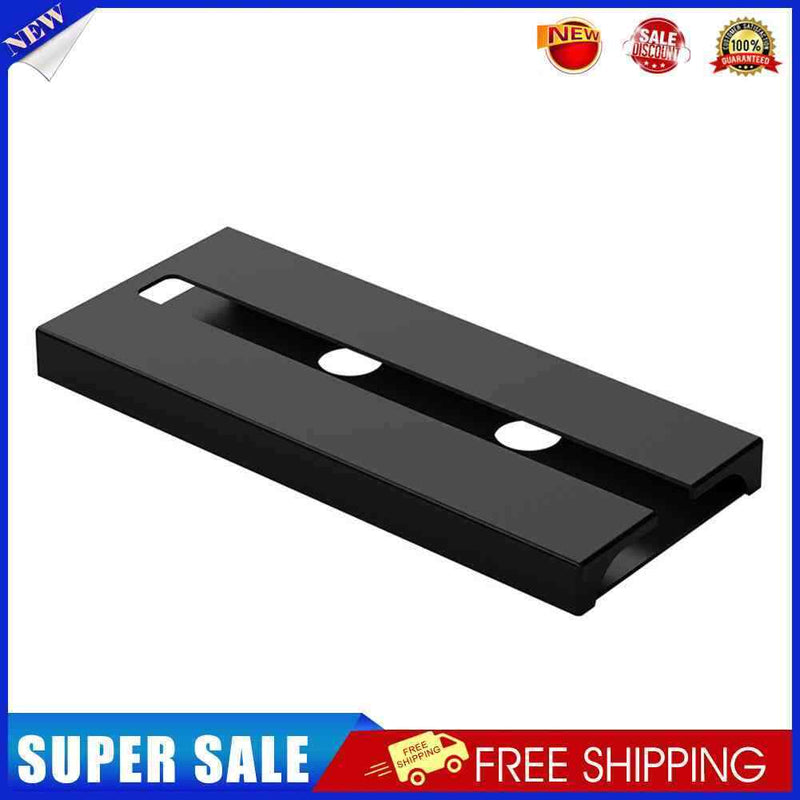 Wine Glass Rack Cabinet Stemware Holder Hanger Kitchen Organizer (Black)