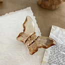 Butterfly Claw Hair Clips Women Korean Cute Transparent Girl Hairpin Headwear