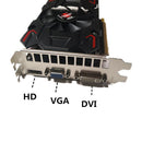 ATI7670 1GB DDR5 128Bit Computer Discrete Graphics Card with Cooling Fan Newly