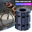 Aluminum Alloy Bicycle Crank Remove Tools Road Bike Crankset Wrench (Black)