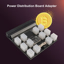 Mining 1200W PSU Breakout Board 12 Port ATX 6 Pin for DPS-800GB 1200FB 1200QB A