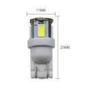 5630 5SMD LED COB T10 W5W License Plate Light Dome Map Car LED Reading Bulbs