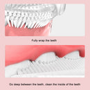 Automatic Ultrasonic U-Shaped Kids Toothbrush Electric Battery Operated Brush