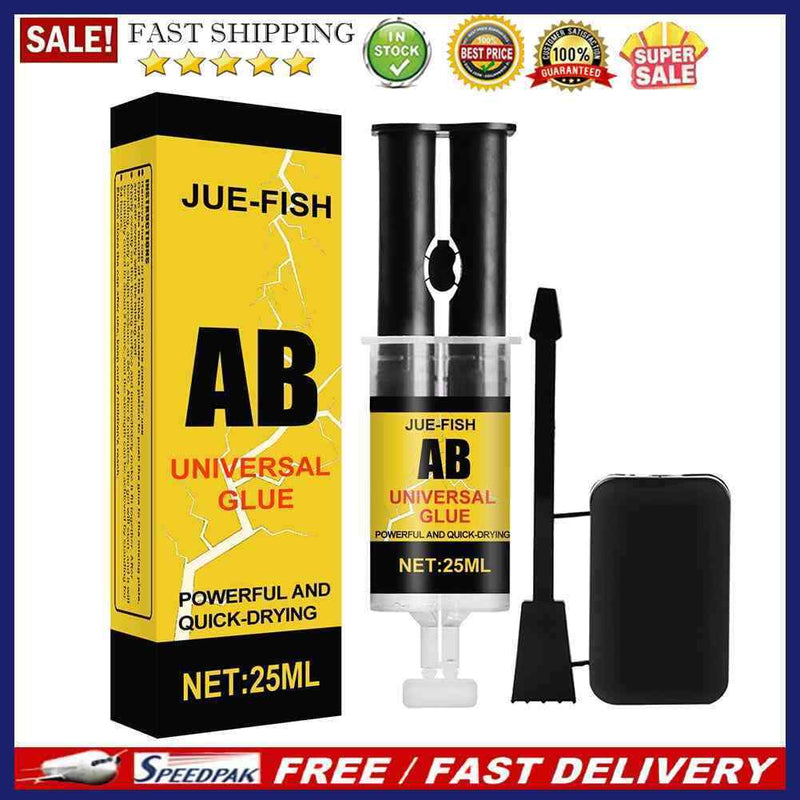 A + B Metal Repairing Super Glue Water Tank Casting Welding Agent Glues Kit