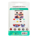 4pcs Cat Paw Silicone Thumb Grips for Nintendo Switch Controller (Blue) Newly