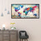 5D Diamond Painting Full Square Drill World Map Picture Rhinestone