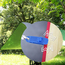 Outdoor Camping Tent Windproof Plastic Fixing Clip Clamp Awning Tarp Cord Buc
