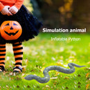 PVC Inflatable Animals Simulated Snakes Funny Horror Toys Halloween Python
