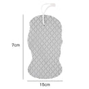 Bath Soft Sponge Body Exfoliating Dead Skin Massager Cleaning Brush (Grey) Newly