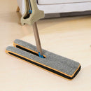 2pcs Double Side Flat Mop Replacement Cloth Kitchen Household Cleaning Tool