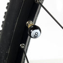 Bicycle Bike Billiards Pool 8 Ball Valve Schrader Stem Caps Tire Tyre Wheel