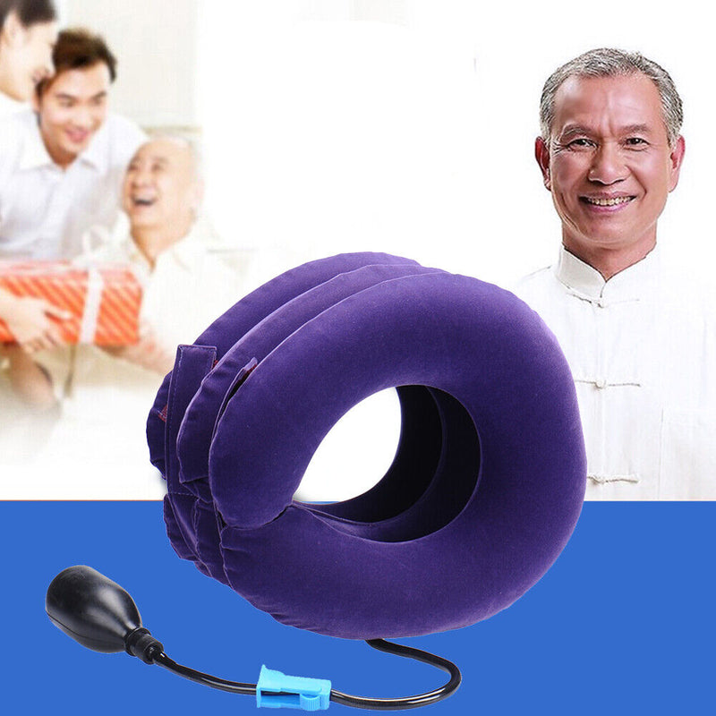 Inflatable Neck Stretcher Air Cervical Traction Orthopedic Pain Relief Suppor