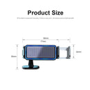 Universal Smartphone Solar Power Car Phone Holder 360° Rotation Electric