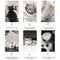 Pet Carrier Bag Clear Dog Cat Travel Breathable Outdoor Backpack (White) Newly