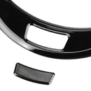 Console Armrest Switch Button Trim for Mercedes Benz W205 2015-2020 (Black)