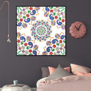 Diamond Picture Decor Color Blossom Pattern DIY Painting Kit Full Round Drill