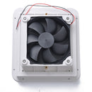 Silent 12V Fridge Vent with Fan for RV Trailer Caravan Side Air Ventilation Fan