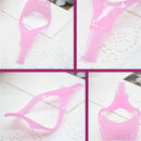 Make Up Brush Applicator Tool 3-In-1 Eyelash Comb Template Mascara Shield